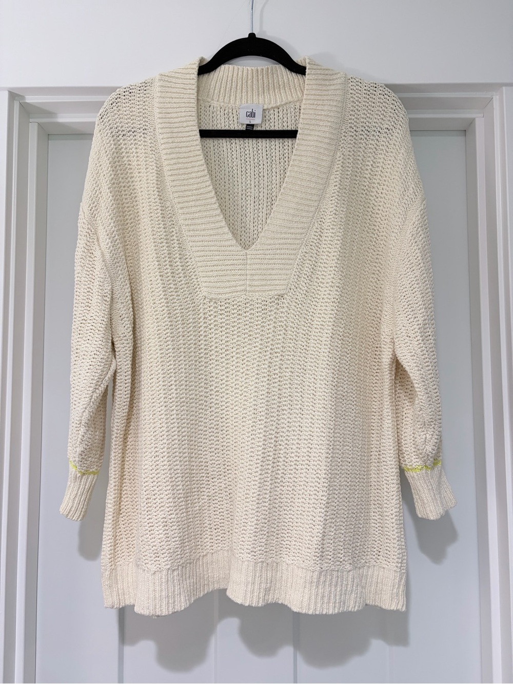 Cabi Croquet Pullover sweater. Size large. Style 6233.